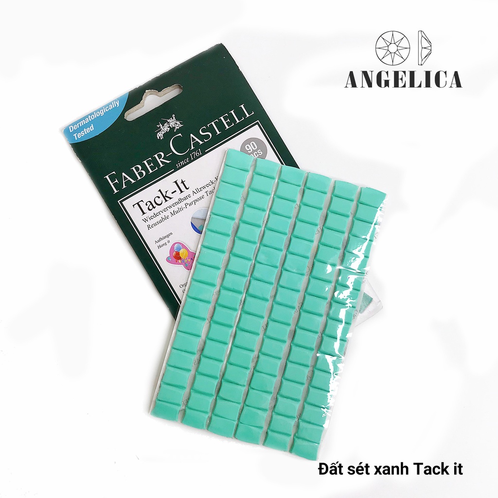 Đất Sét Xanh Dính Cố Định Nail Gắn Móng Tay Giả ANGELICA DSX