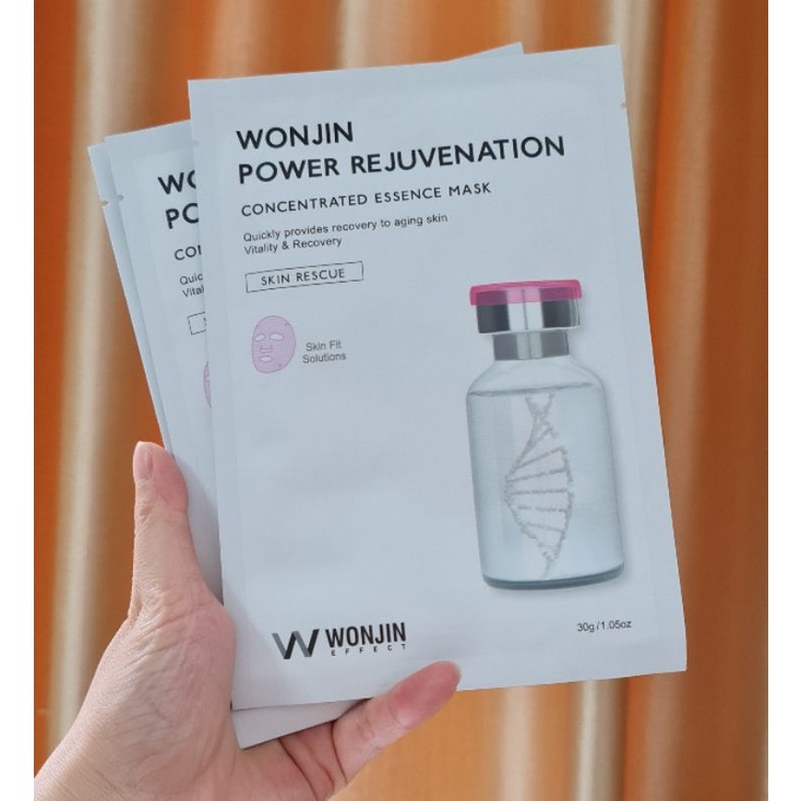 [1 MIẾNG]MẶT NẠ TRẺ HÓA DA WONJIN MEDI CELL REJUVENATION MASK