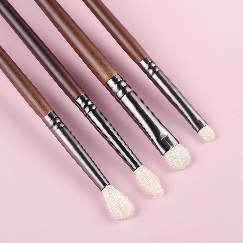 Set 4 Cọ Trang Điểm OVW N56N64Wn66N83 Lông Dê Màu Trắng