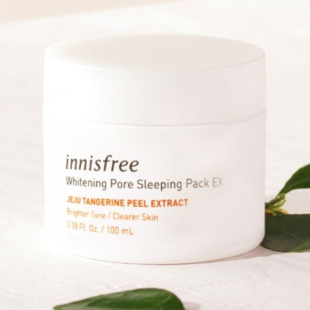 Mặt nạ ngủ Innisfree Whitening Pore Sleeping Pack EX (Hộp)