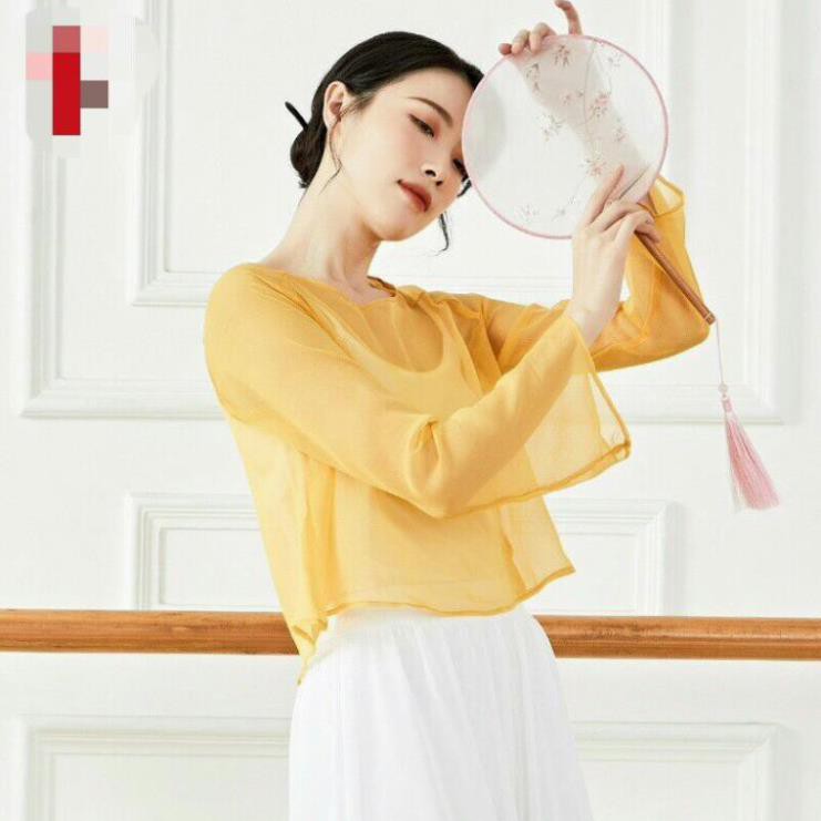 Áo voan múa cổ trang Trung Quốc  - Đồ Múa Bảo Châu