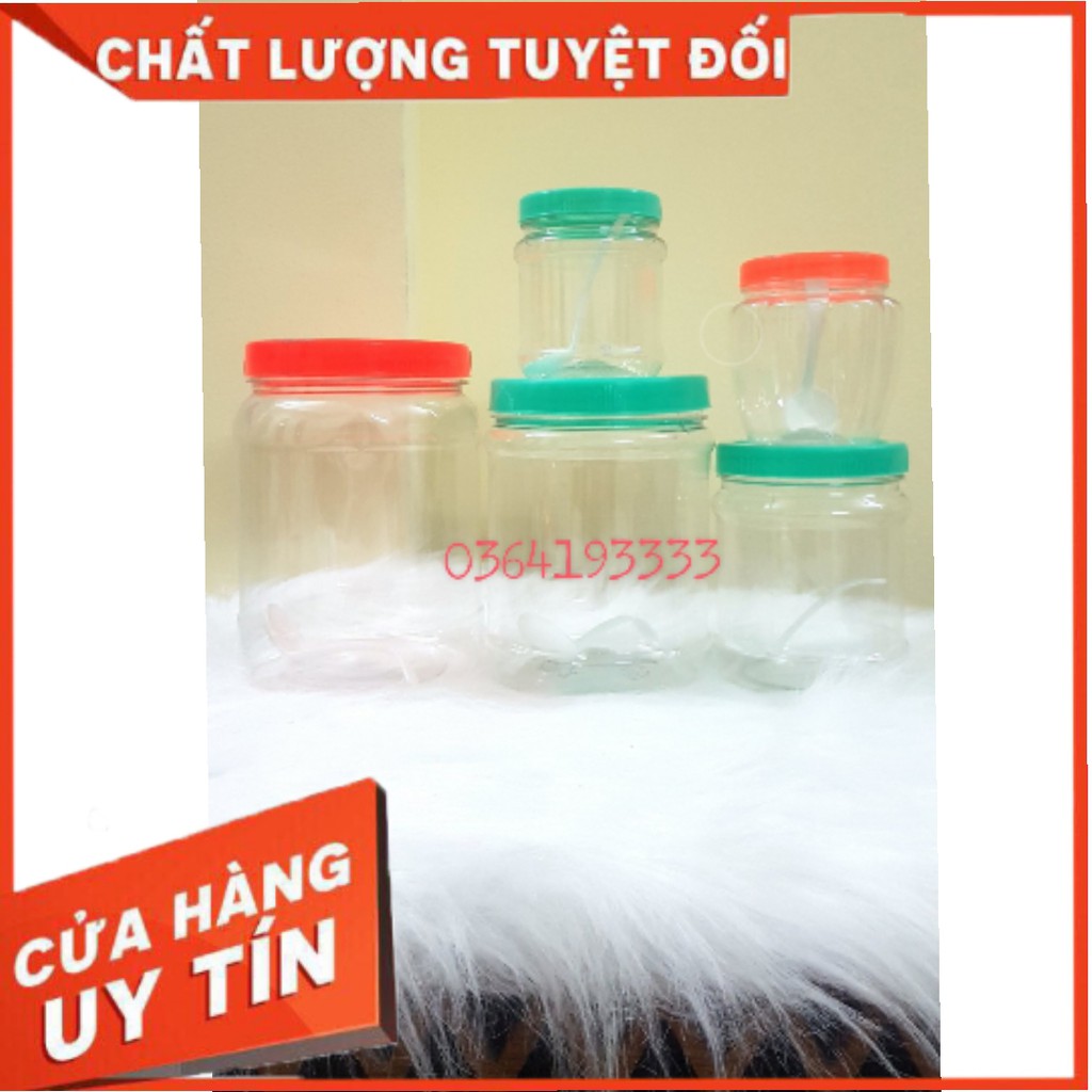 Combo 3 Lọ Nhựa Đựng Gia Vị T40