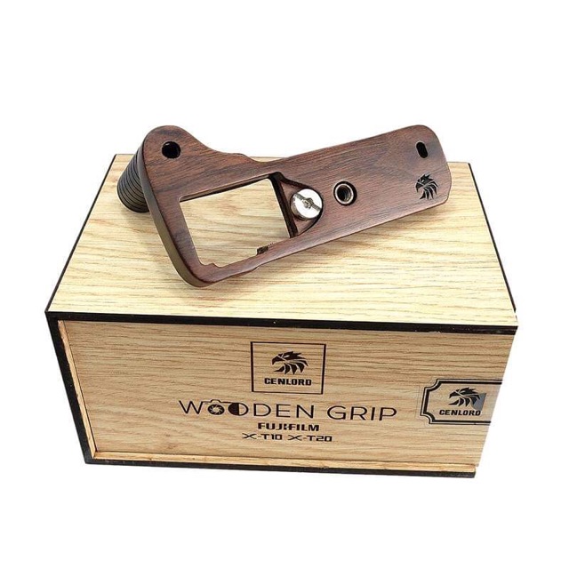 Báng cầm tay Handgrip gỗ Cenlord cho Fujiffilm XT1, XT2, XPro2, XT10, XT20