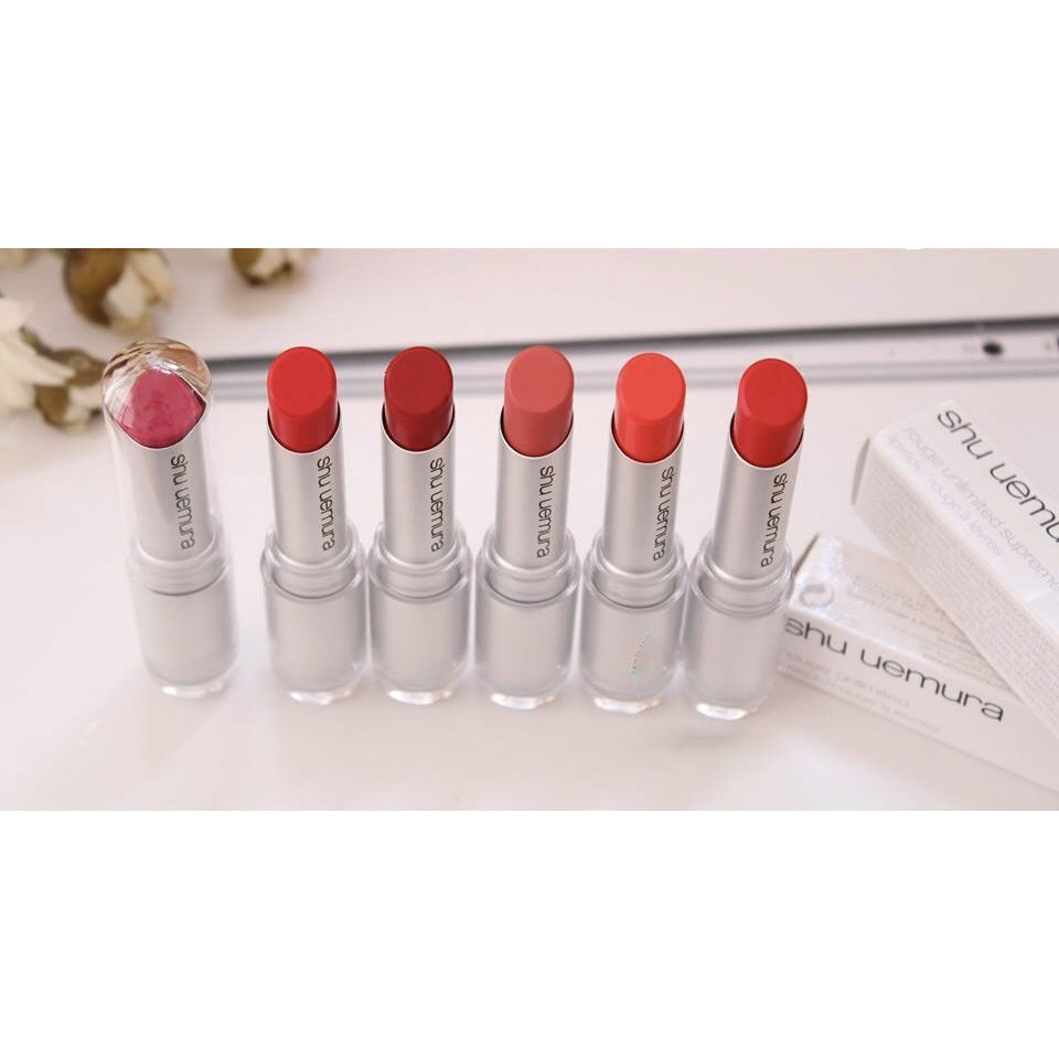 [Chính hãng, đủ bill] SON LÌ SHU UEMURA ROUGE UNLIMITED SUPREME MATTE SALE 50%