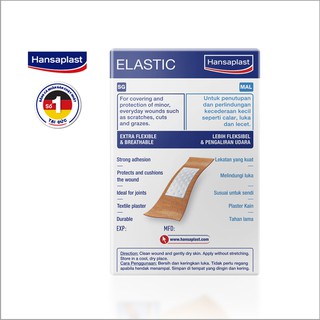 [QUÀ TẶNG] Băng cá nhân Hansaplast Plastic 10 miếng