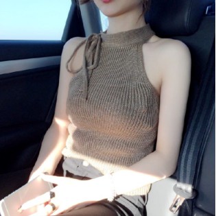 Áo Nữ Không Tay Hở Vai Thời Trang Quyến Rũ 1550