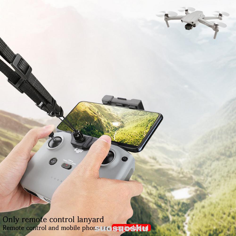 Remote Control Lanyard Quick Release Drone Accessories Easy Install Adjustable Length For DJI Mavic Air 2