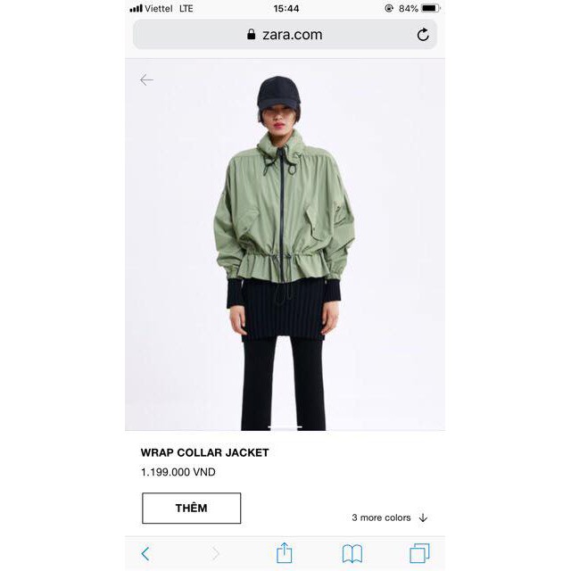 zara wrap collar jacket