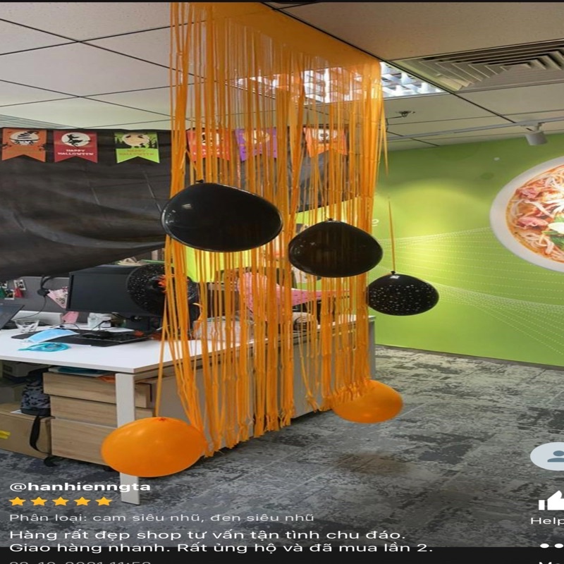 Rèm kim tuyến trang trí tiệc sinh nhật cao 2m, ngang 1m