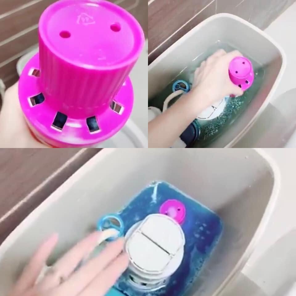 Viên Thả Bồn Cầu Hàn Quốc - Khử Khuẩn, Mùi Hôi ,  toilet nhà bạn sẽ luôn sạch sẽ và thơm mát ,chẳng kém gì các khách sạn