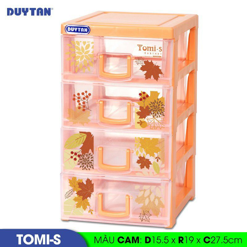 Tủ nhựa mini Duy Tân 4 tầng