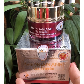 KEM NGÂN ANH GIA TRUYỀN MỤN THÂM TRẮNG DA 12G , 18g, và 30g