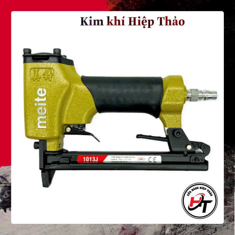 Súng bắn ghim gỗ 1013 Meite bằng hơi đinh chữ U chuyên bắn yên xe máy SBGG1013MT