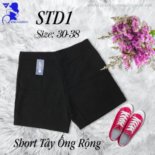 Quần short tây ống rộng Big Size 58-85kg