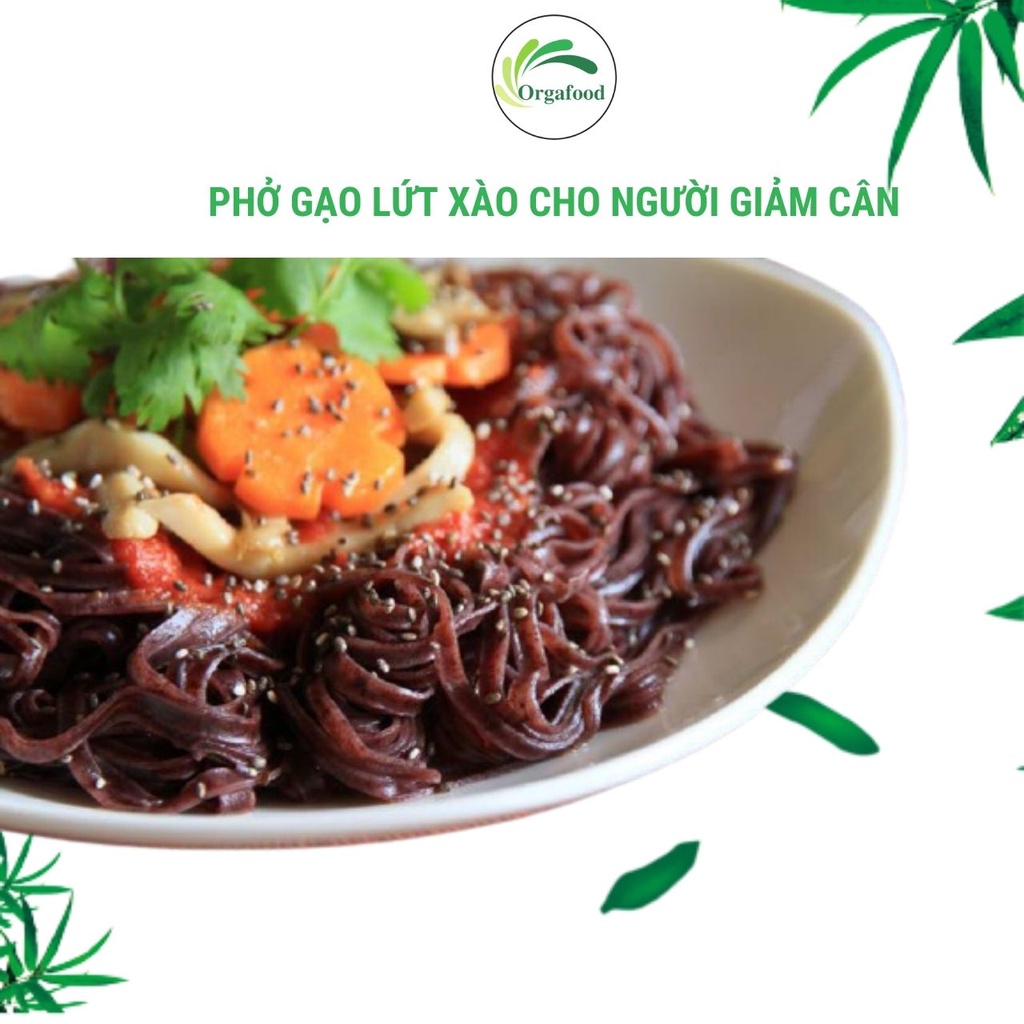 Phở gạo lứt Hoàng Minh 500gram hữu cơ EAT CLEAN thức ăn healthy giảm cân dành cho người ăn kiêng | WebRaoVat - webraovat.net.vn