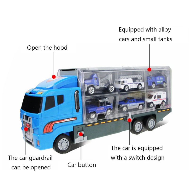 1 bộ mô hình xe cảnh sát đồ chơi mini bằng hợp kim có chức năng làm quà tặng cho bé