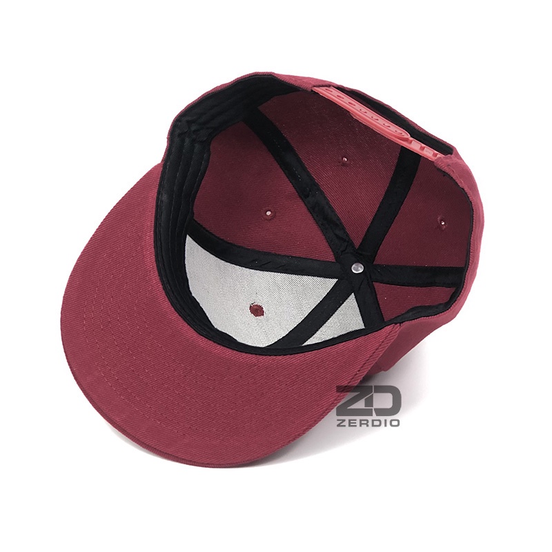 Nón hiphop, Mũ snapback nam nữ trơn cao cấp màu đen, đỏ, xám