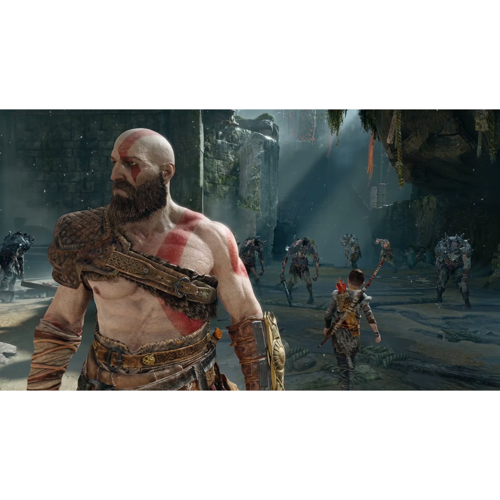 Đĩa God Of War - Game PS4 - Hệ US