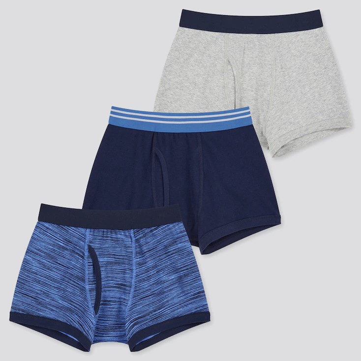 set 3 quần lót đùi cho bé Uniqlo chất cottom mềm mịn