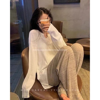 ÁO LEN MỎNG TAY DÀI FORM OVERSIZE KÈM ẢNH THẬT