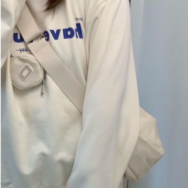 Túi Xách Đeo Vai Vải Canvas Chống Thấm Nước Phong Cách Thời Trang Hàn Quốc Cho Nữ