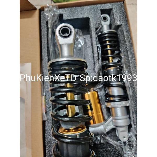 Phuộc OHLINS bình dầu ngược lắp Airblade Nouvo 5_6 PCX NVX Impulse Shark