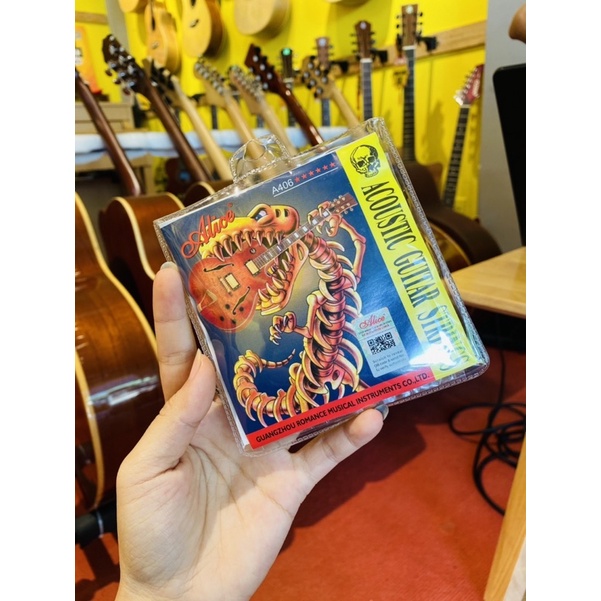 Dây Alice 406 Guitar Acoustic - Hero Guitar Đà Nẵng