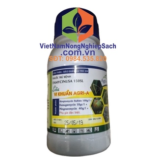 SIÊU KHUẨN AGRIA ĐẶC TRỊ VÌ KHUẨN GÂY BỆNH CHO CÂY 240ml