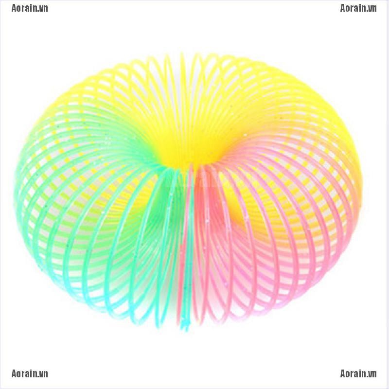 Đồ Chơi Lò Xo Ma Thuật Màu Sắc Cầu Vồng Vui Nhộn