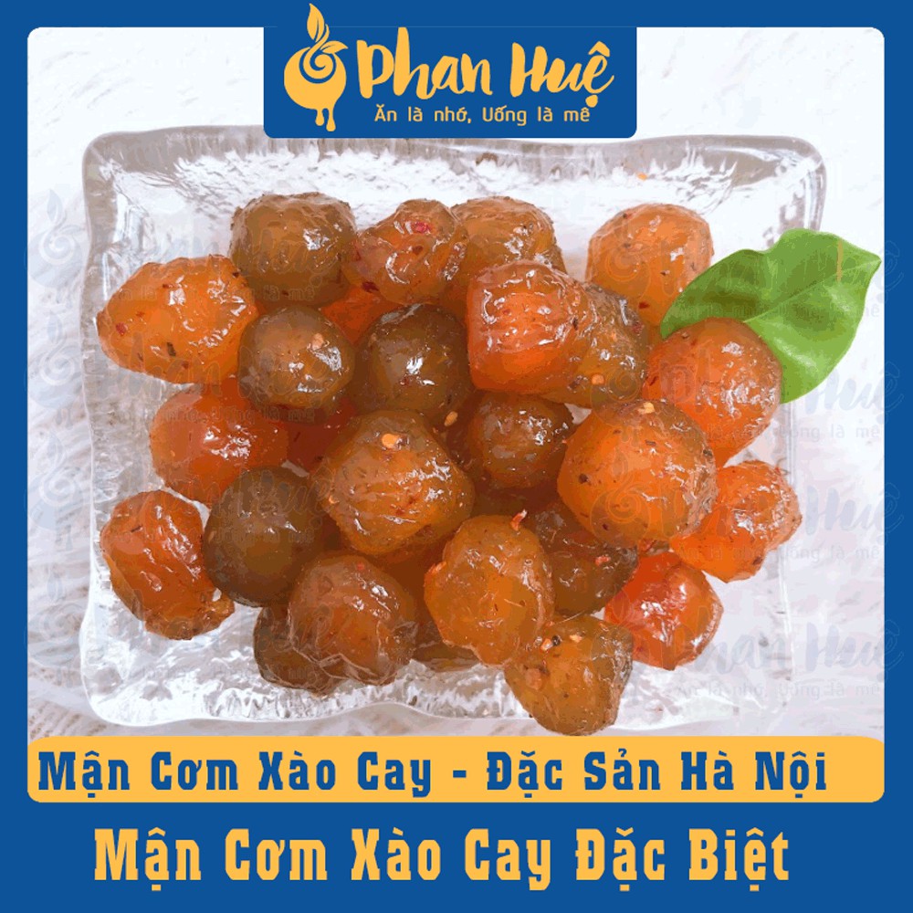 Ô mai xí muội mận cơm xào cay Phan Huệ đặc biệt, mận cơm miền Bắc chọn lọc, đặc sản Hà Nội