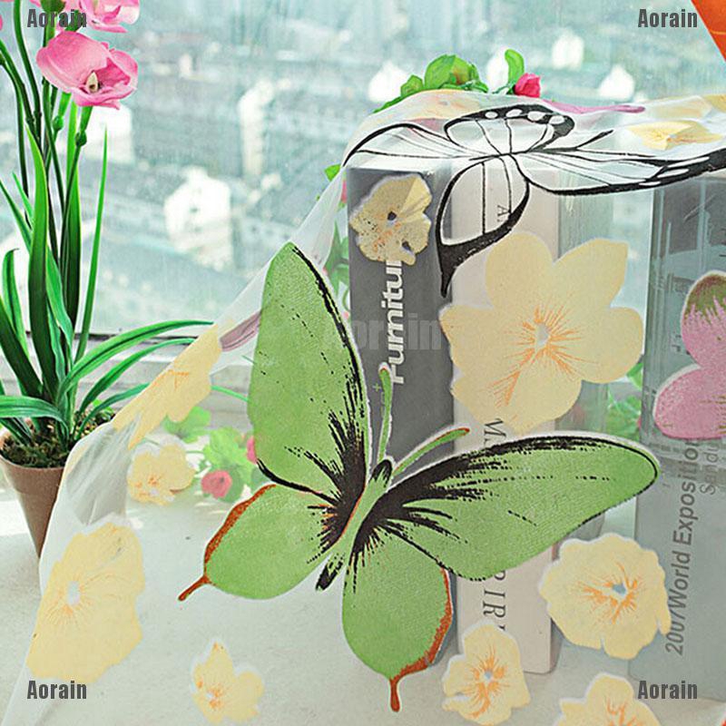 Rèm Cửa Sổ Với Họa Tiết Bướm Kích Thước 1M x 2M