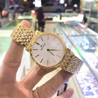 Đồng hồ nam Neos M40577 full hộp thẻ chính hãng, kính sapphire chống xước chống nước