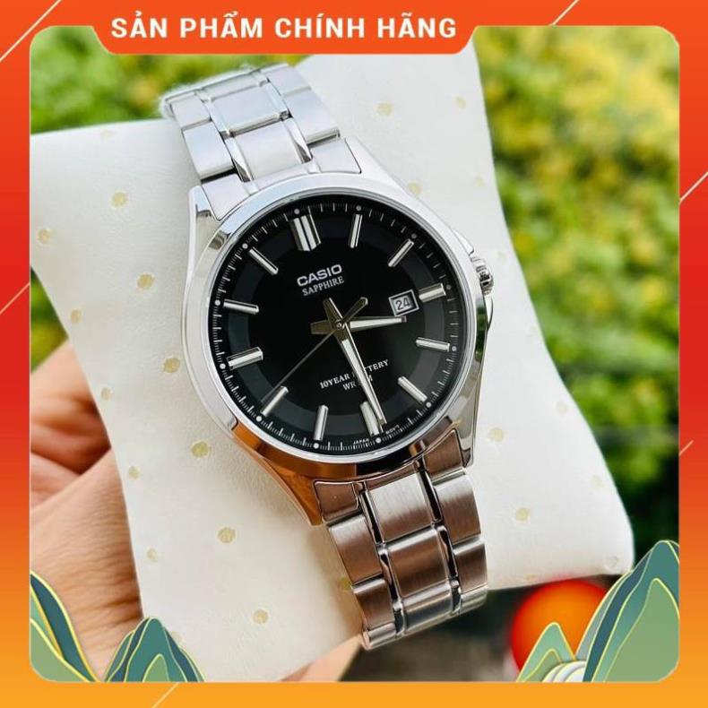Đồng Hồ Casio Nam Dây Kim Loại MTS-100D-1AVDF Chính Hãng