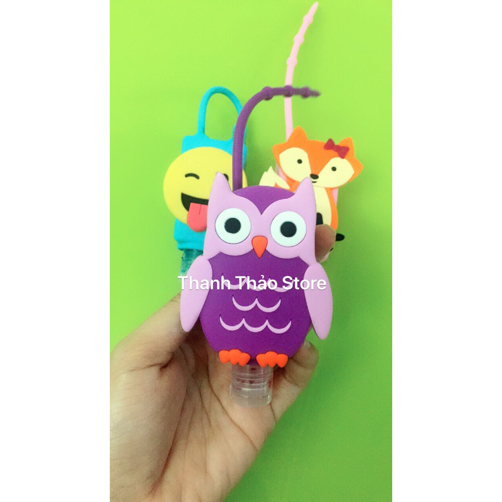 Gel rửa tay khô diệt khuẩn Buddies có vỏ bọc hình thú tiện lợi 30ml | BigBuy360 - bigbuy360.vn