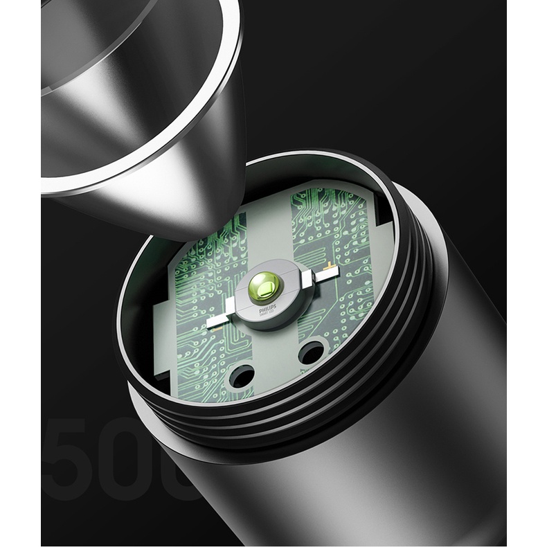 Đèn pin Philips chống nước siêu sáng 3 chế độ - Đèn pin siêu sáng philips du lịch dã ngoại--Đèn pin cầm tay