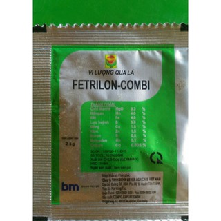 Phân bón lá trung vi lượng FETRILON COMBI 2.5g