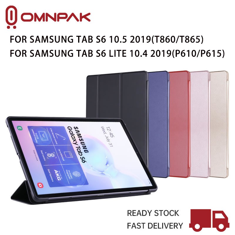 Bao da máy tính bảng nắp lật từ tính thông minh cho SAMSUNG Galaxy Tab S6 2019 Case T860/T865 10.5''