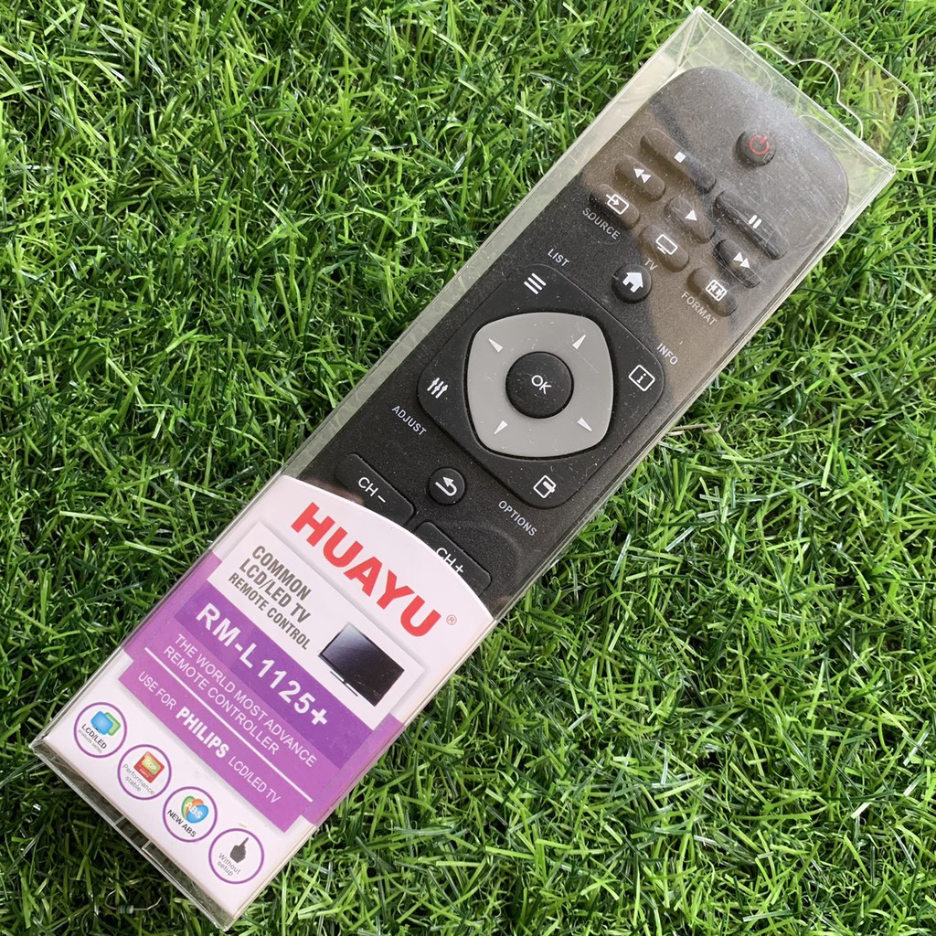 Điều khiển tivi Philips L1125+ đa năng các dòng tv philips led/lcd/smart, remote, mót bấm từ xa của tv philip - hàng mới