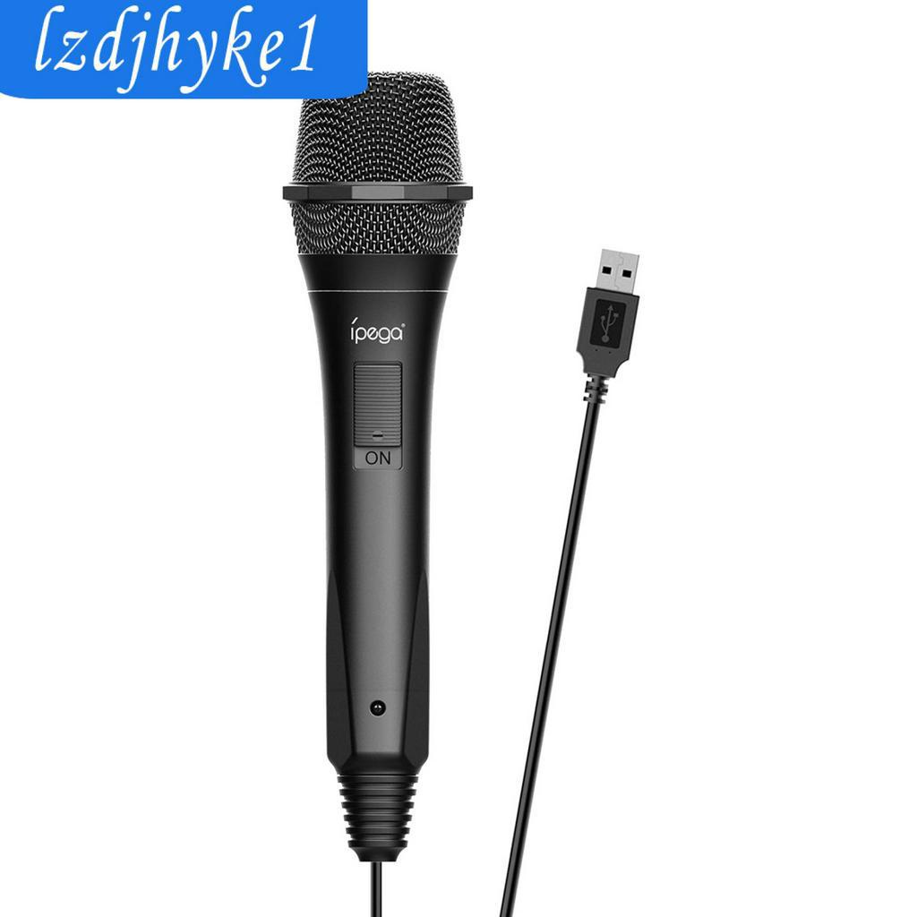 Micro Hát Karaoke Có Dây Cổng Kết Nối USB Cho Nintendo Switch