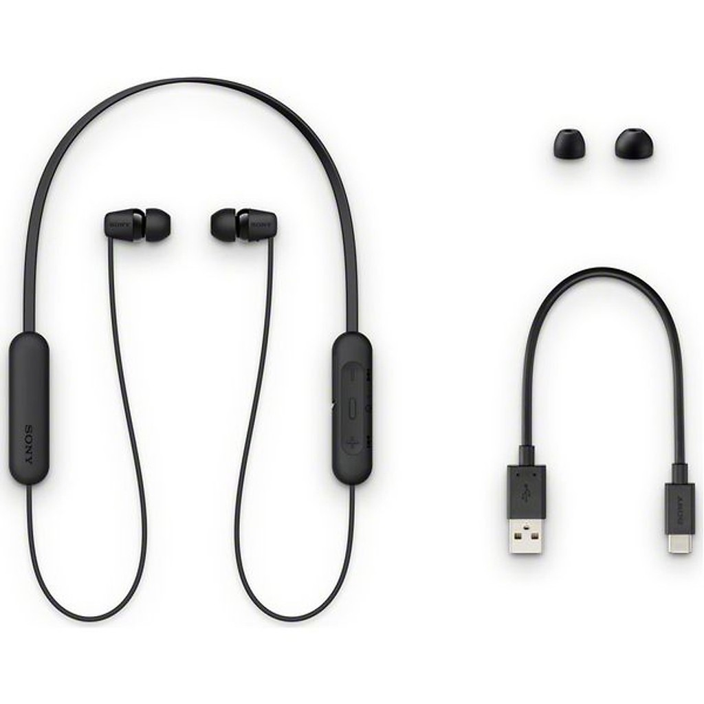 Tai Nghe BLUETOOTH Sony WI-C200 | Siêu nhẹ 19g - Pin 15h - Sạc nhanh - Nghe gọi chất lượng cao - Âm thanh đậm chất