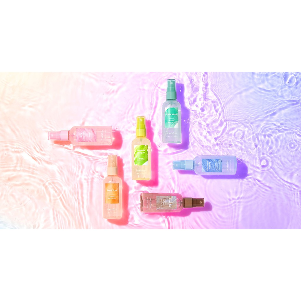 Xịt thơm toàn thân innisfree Perfumed Body & Hair Mist 100ml (New 2023) | BigBuy360 - bigbuy360.vn