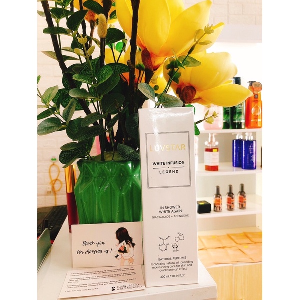 Sữa tắm trắng da Luvstar Body Tone Up