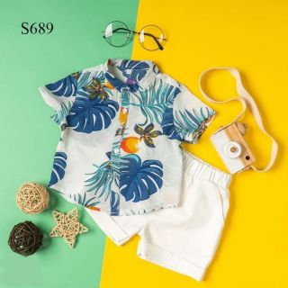 Bộ cộc tay nhiệt đới