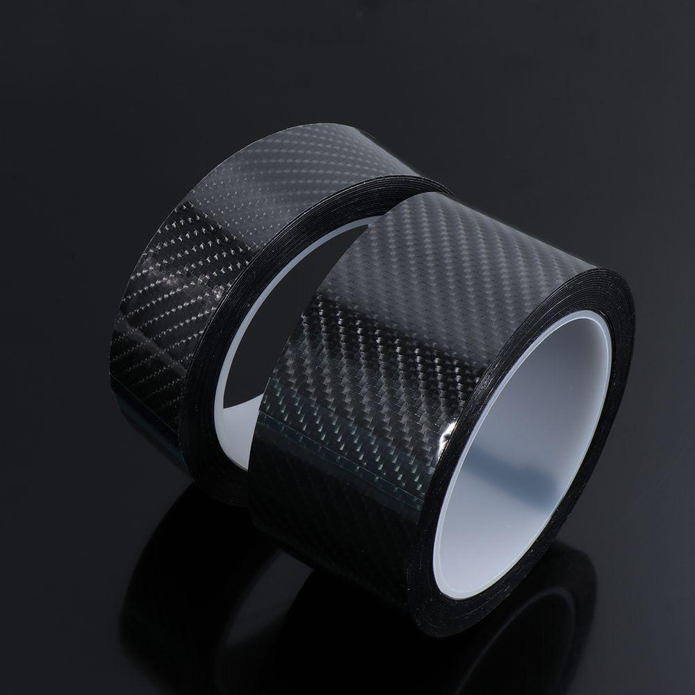 Miếng Dán Nano Chống Trầy Chống Nước Họa Tiết Sợi Carbon Bảo Vệ Viền Cửa Xe Hơi