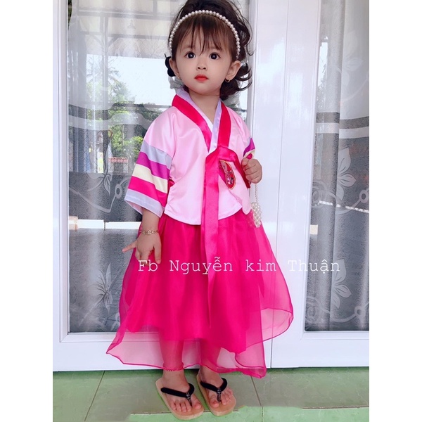 Váy hanbook cho bé gái 7-28kg