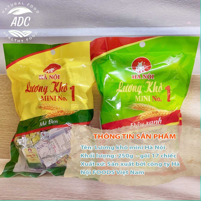 Mua Lương khô mini chính hãng thương hiệu Hà Nội gói 250g ( 17 cái ...