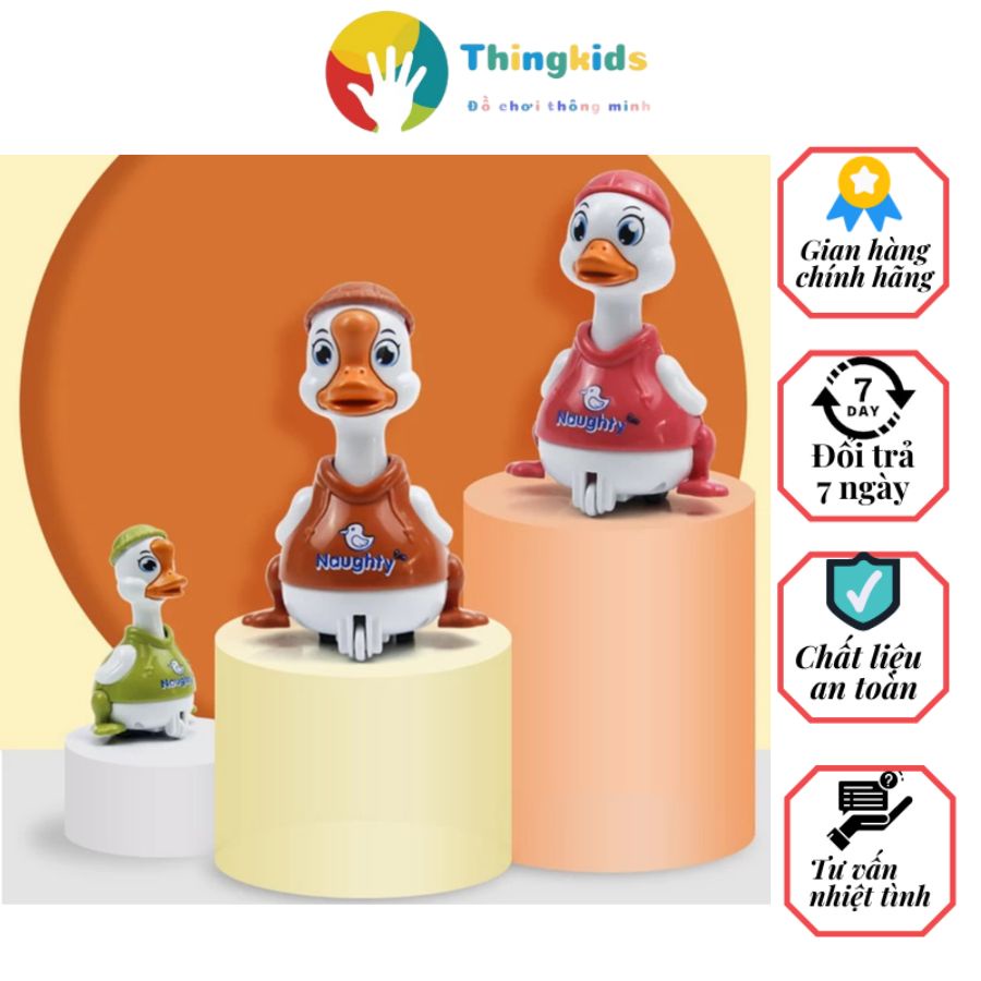 Đồ chơi vịt chạy bánh đà cute - Thingkids