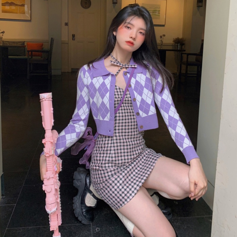 Áo Sweater Tay Dài Dáng Ôm Thời Trang Xinh Xắn Cho Nữ