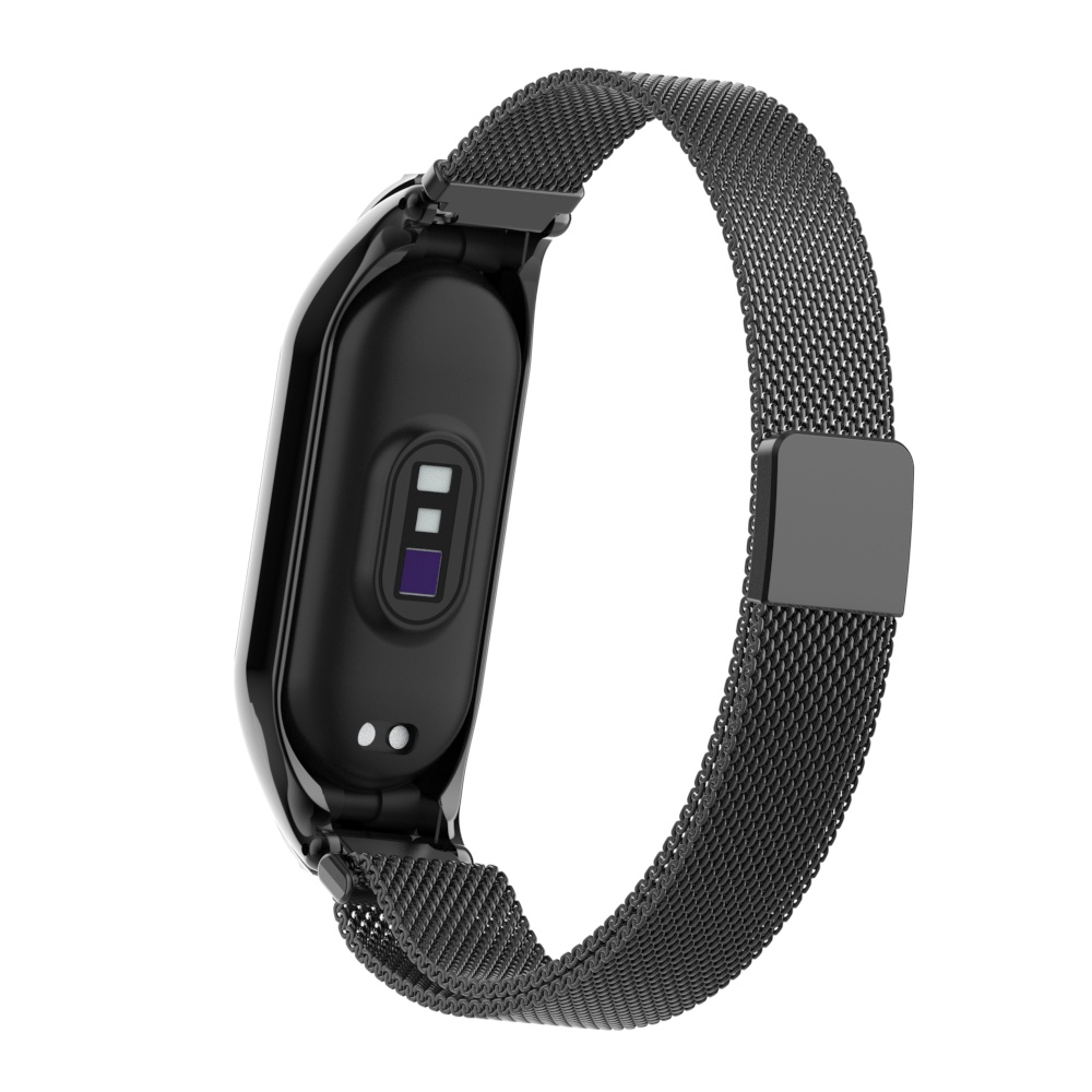 Dây Đeo Inox Khóa Nam Châm Cho Đồng Hồ Thông Minh Xiaomi Mi Band 7 Mi Band 6 / 5 / 4 / 3