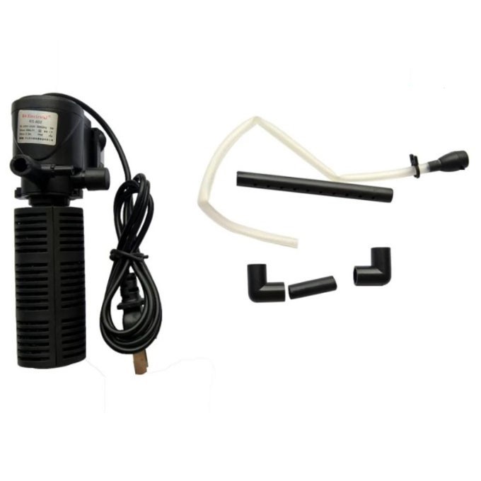 Sủi oxi kiêm máy lọc nước mini dành cho bể cá nhỏ Rs602 Rs605